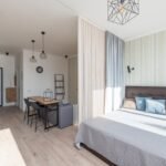 Studio meublé lumineux avec coin nuit et cuisine équipée